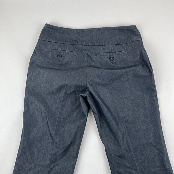 Express Design Studio Editor Dress Pants Womens Size 4 Gray Flat Front - Picture 8 of 9